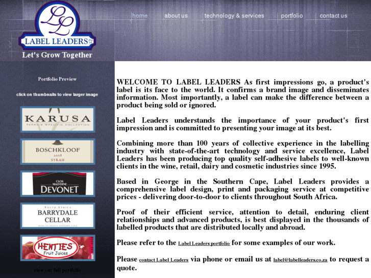 www.labelleaders.co.za