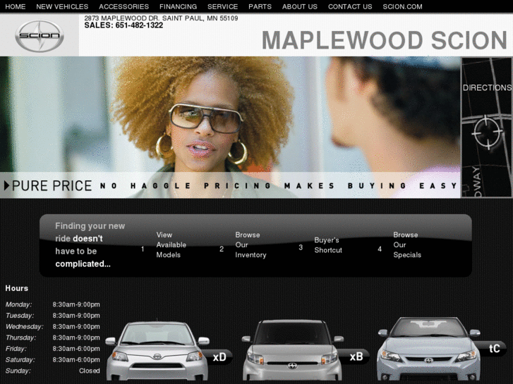 www.maplewoodscion.com