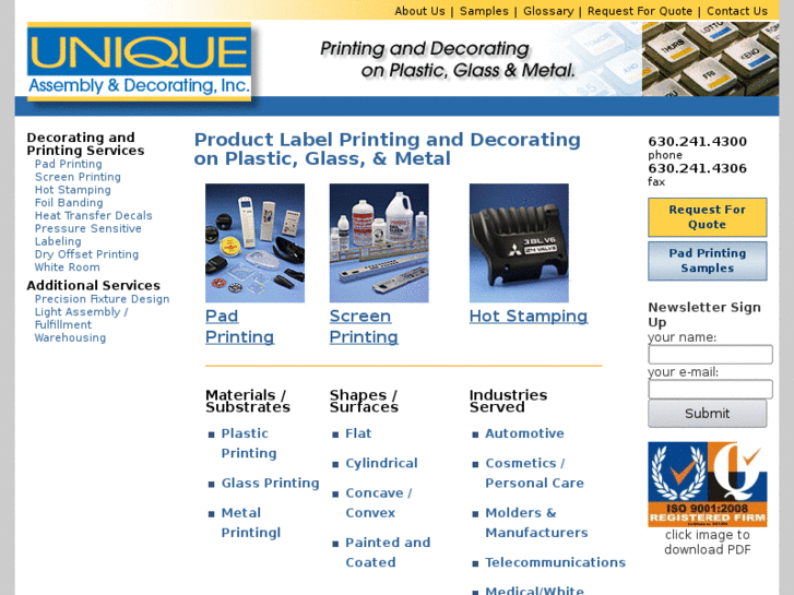 www.uniquepadprinting.com