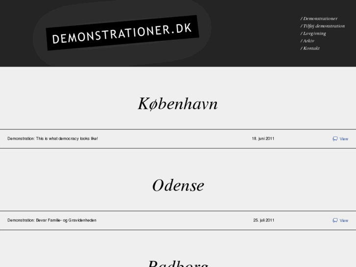 www.demonstrationer.dk