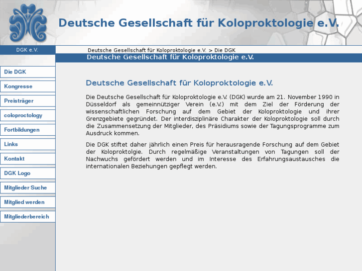www.koloproktologie.org