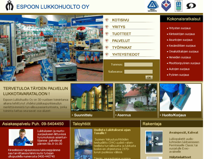 www.espoonlukkohuolto.com
