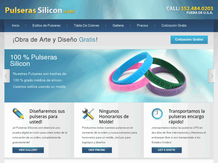 www.pulseras-silicon.com