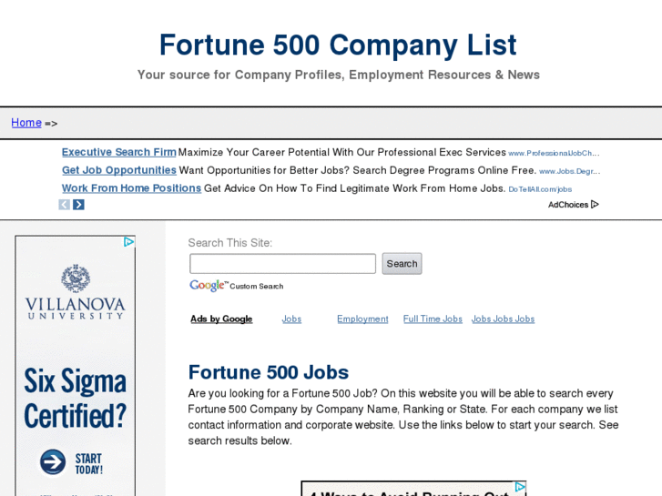 www.fortune500list.net