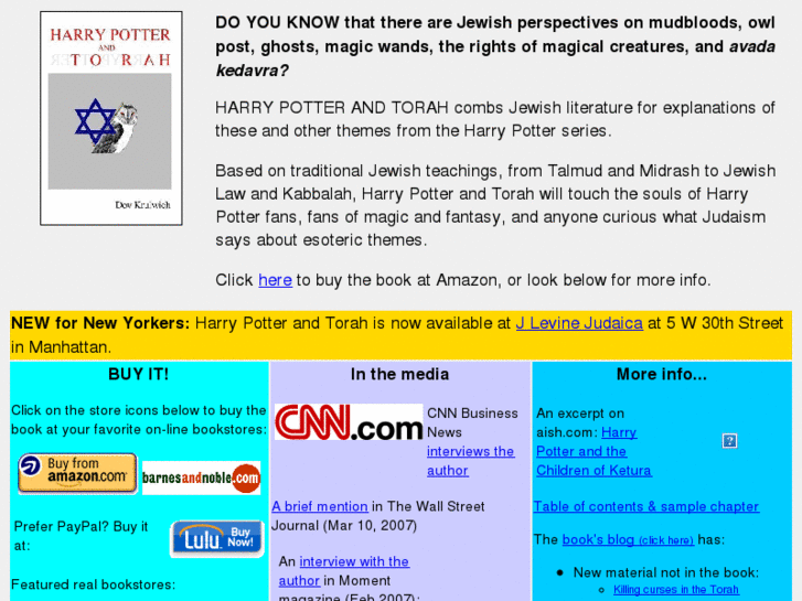 www.harrypottertorah.com