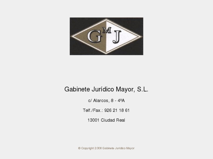 www.gabinetejuridicomayor.es