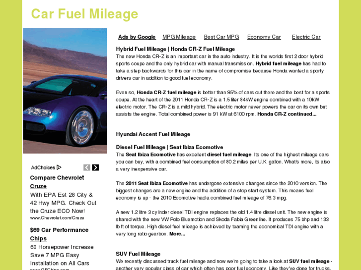 www.carfuelmileage.com