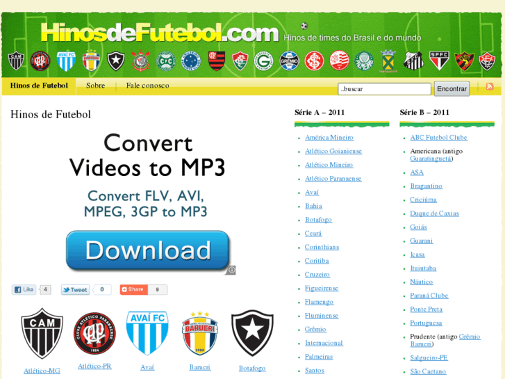 www.hinosdefutebol.com