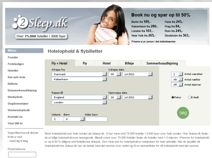www.2sleep.dk