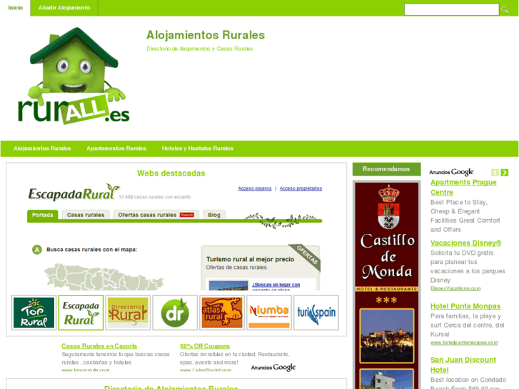 www.alojamientosrurales.com.es
