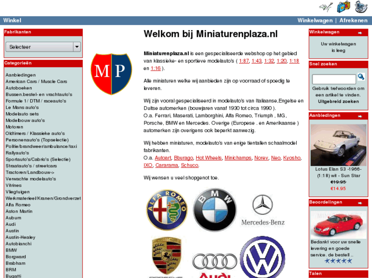 www.miniaturenplaza.nl