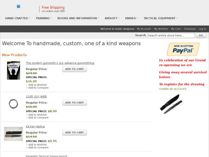 www.exoticweapons.net