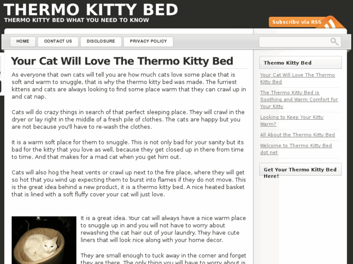 www.thermokittybed.net