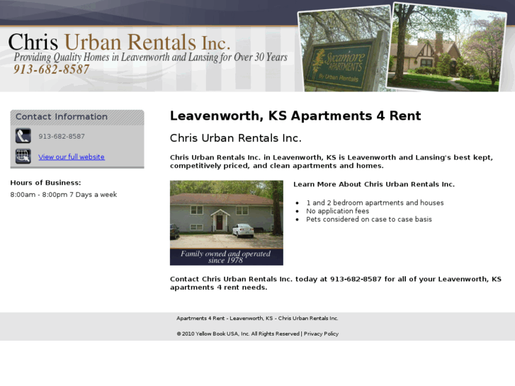 www.chrisurbanrentalsinc.net