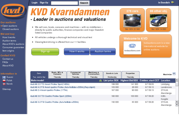 www.kvdauctions.com