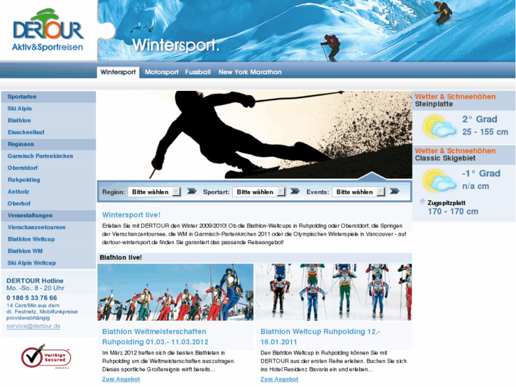 www.dertour-wintersport.de