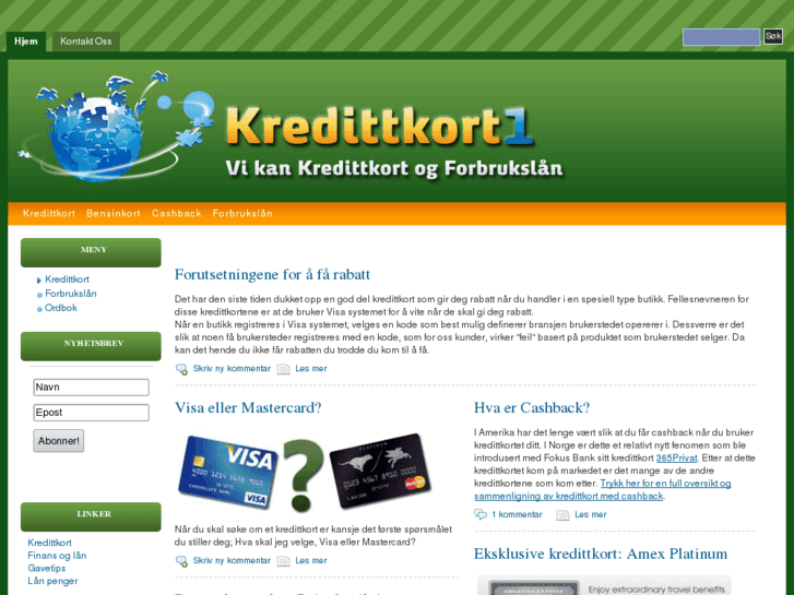 www.kredittkort1.com
