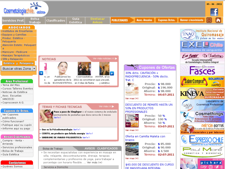 www.cosmetologiachile.com