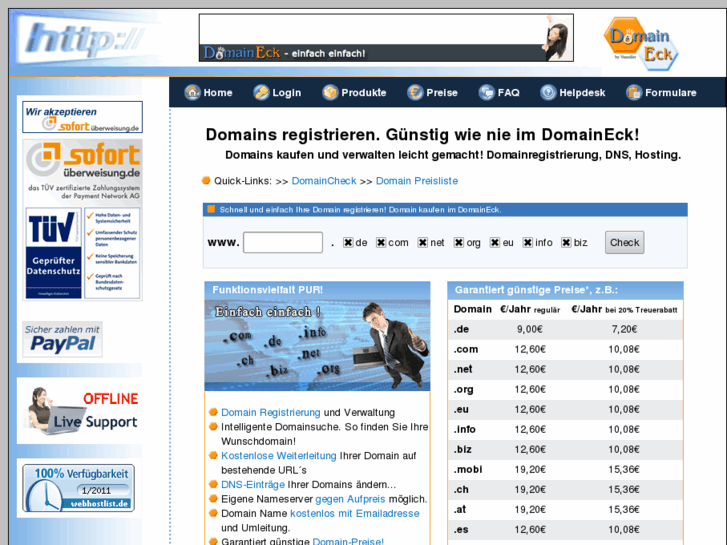 www.domains-registrieren.org