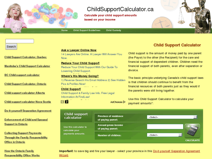 www.childsupportcalculator.ca