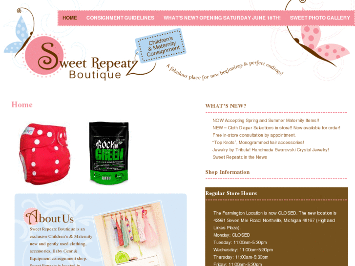 www.sweetrepeatzboutique.com