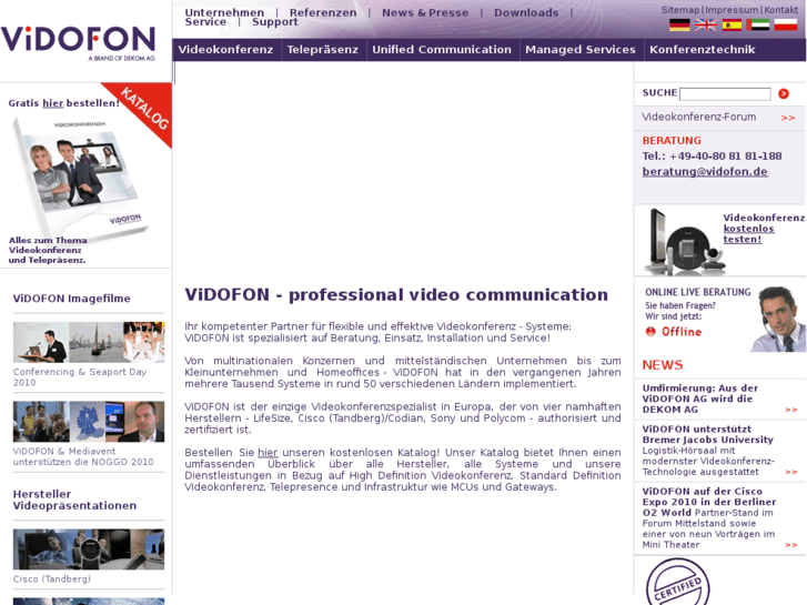 www.vidofon.de
