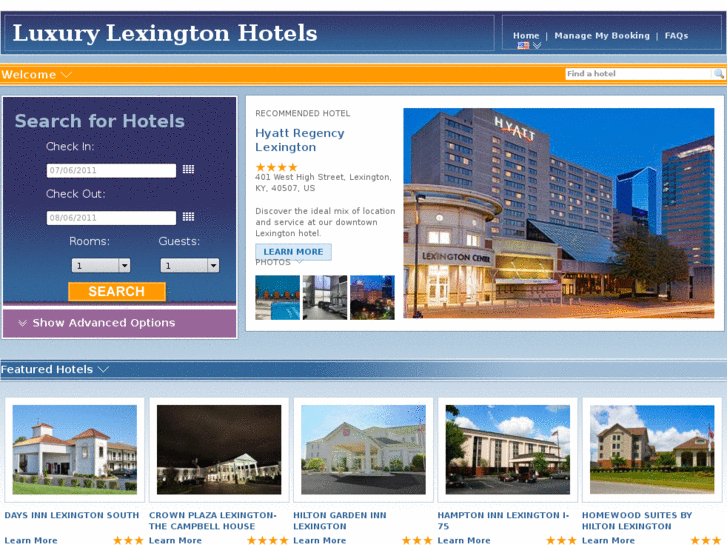 www.luxurylexingtonhotels.net