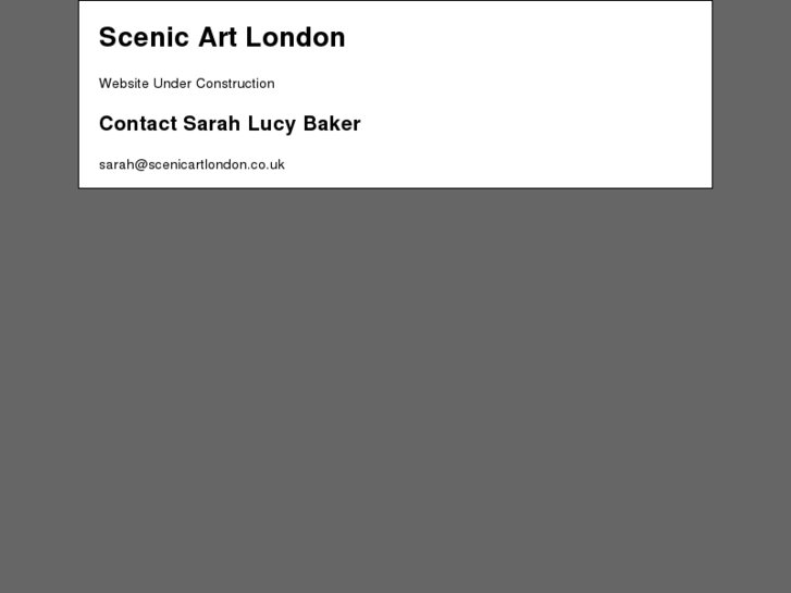 www.scenicartlondon.co.uk
