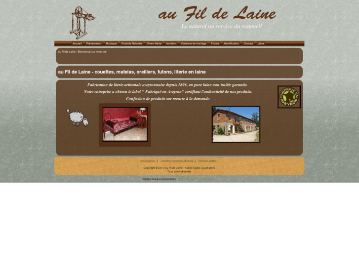 www.aufildelaine.com