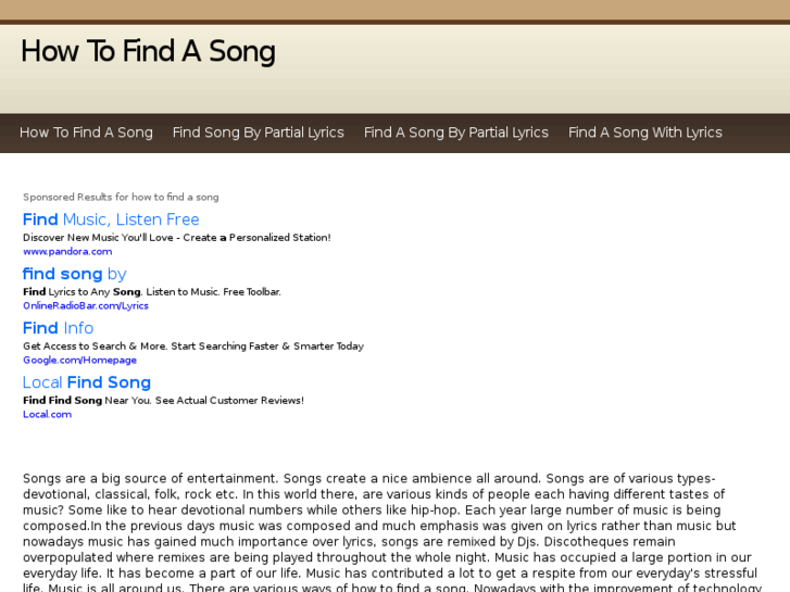 www.howtofindasong.com