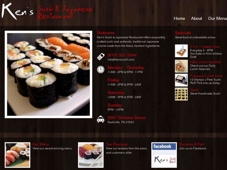 www.kenssushi.com