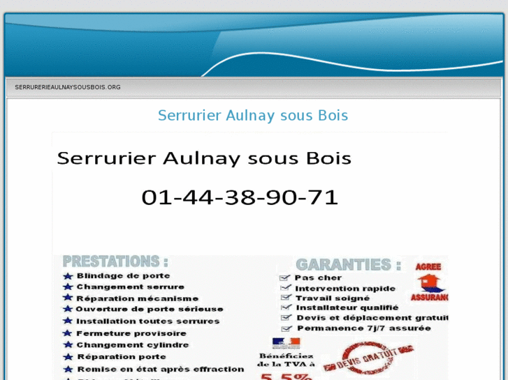 www.serrurerieaulnaysousbois.org