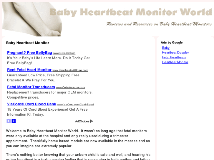www.babyheartbeatmonitorworld.com