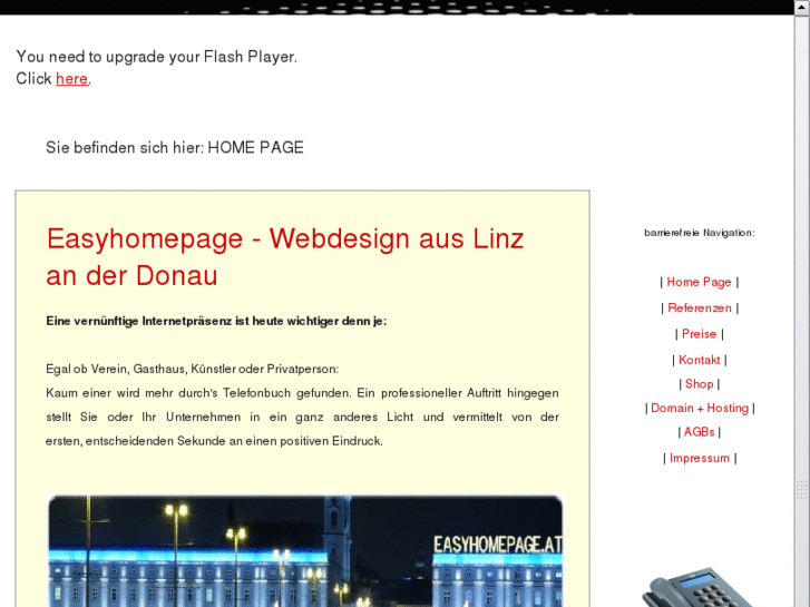 www.easyhomepage.at