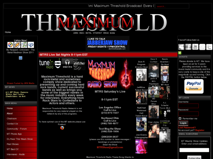 www.maximumthreshold.net