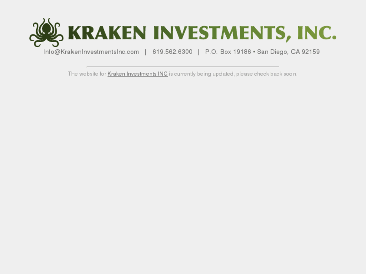 www.krakeninvestmentsinc.com