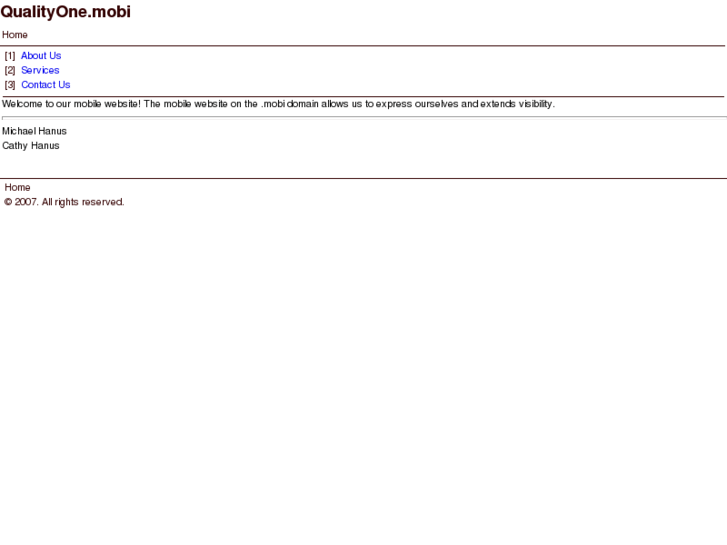 www.qualityone.mobi
