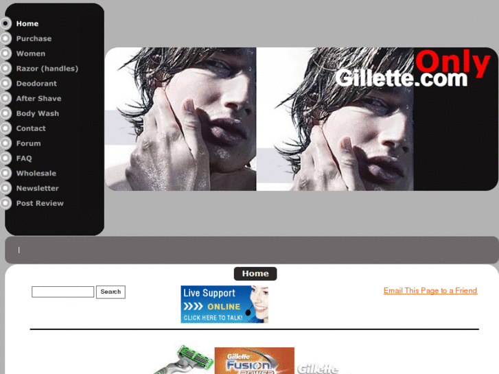 www.onlygillette.com