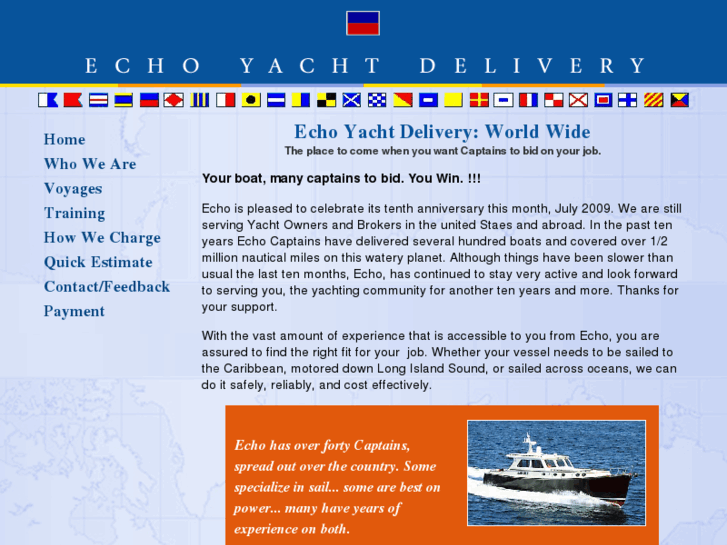 www.echoyachtdelivery.com