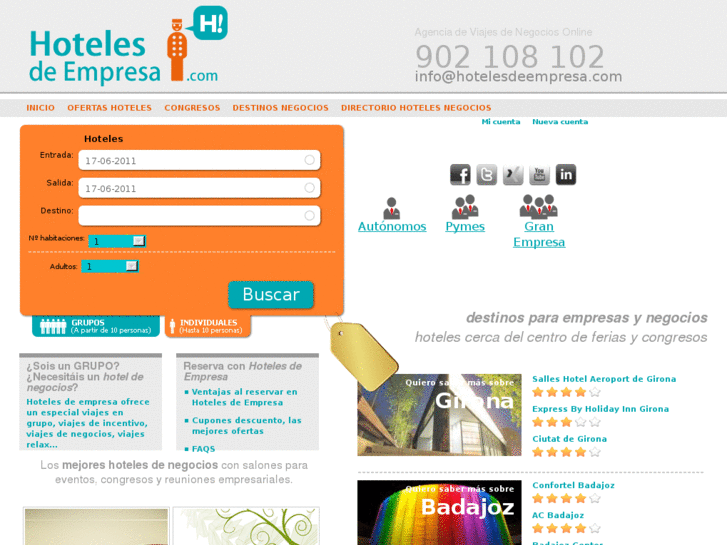 www.hotelesdeempresa.com