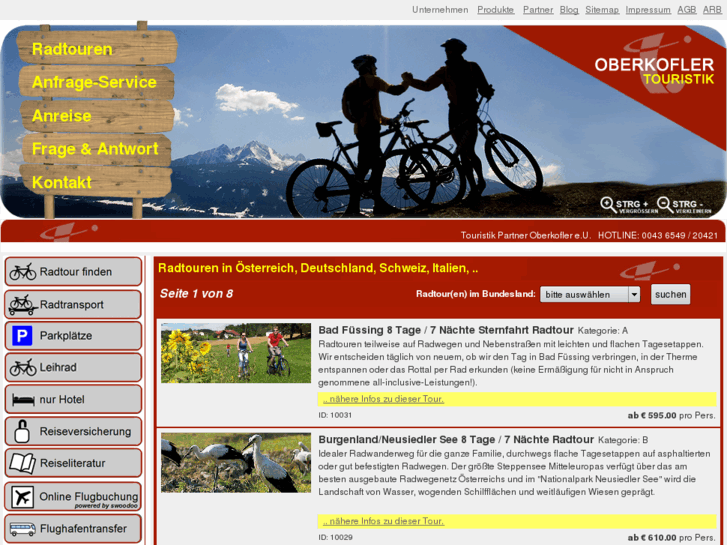 www.radreisen-oberkofler.com