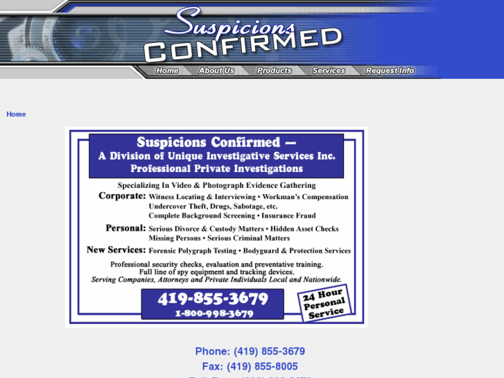 www.suspicionsconfirmed.com