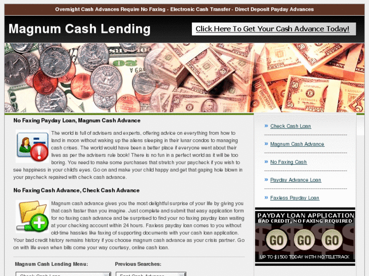 www.magnumcashadvance.org