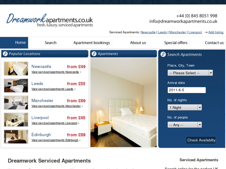 www.dreamworkapartments.co.uk