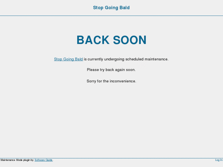 www.stopgoingbald.com