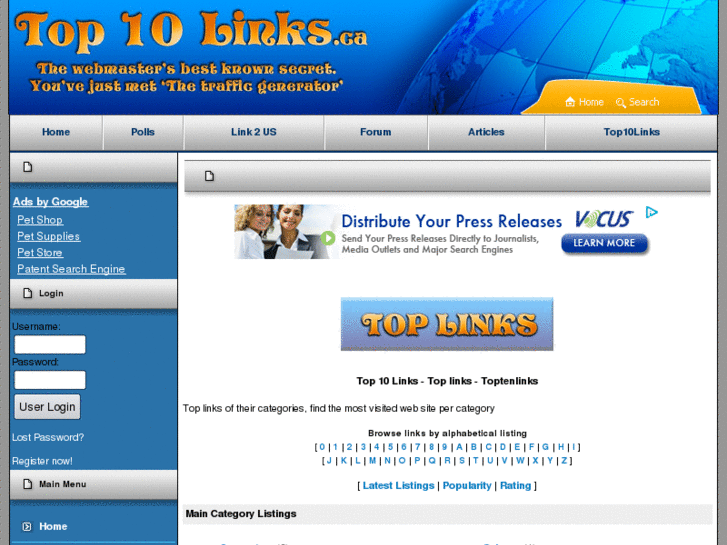www.top10links.ca