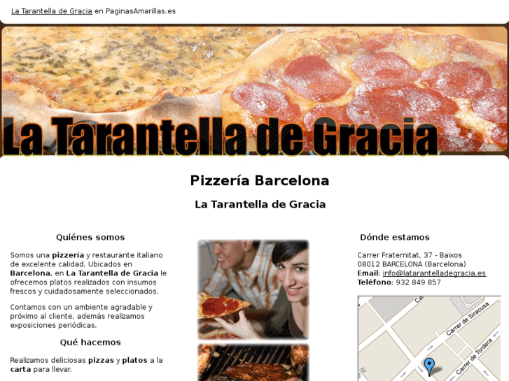 www.latarantelladegracia.es