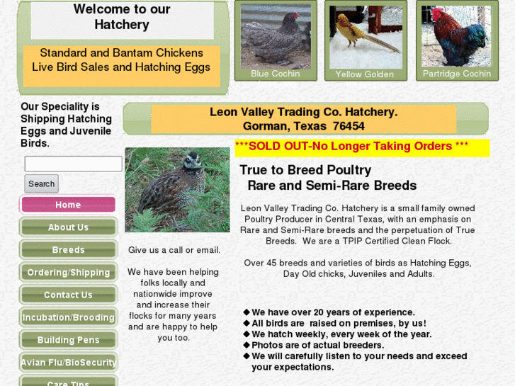 www.leonvalleyhatchery.com