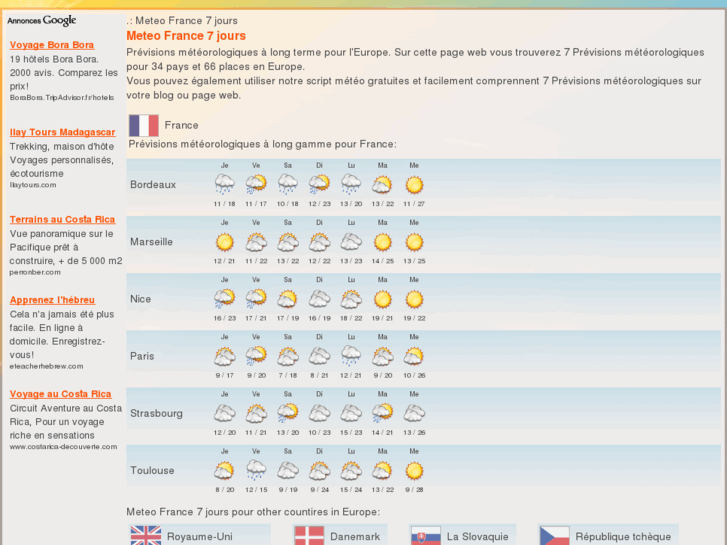www.meteofrance7jours.com