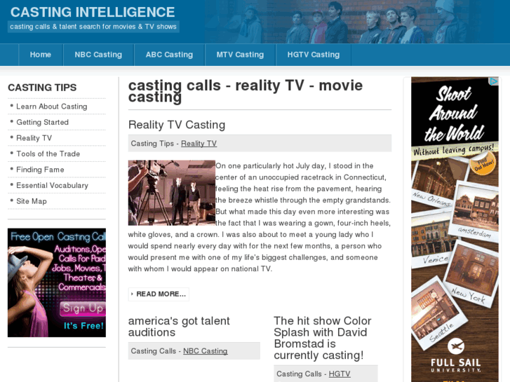 www.castingintelligence.com